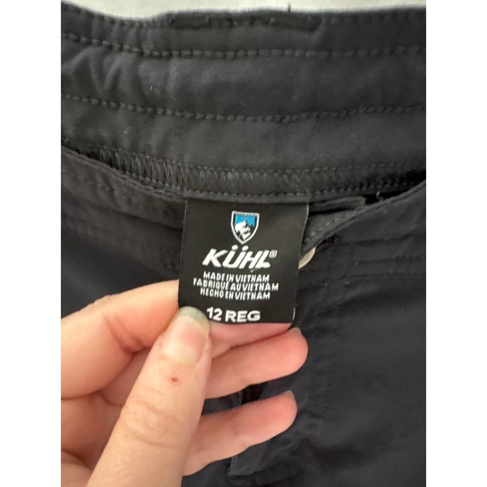 KÜHL Flex Roll Up Hiking Trekking Pants Drawstring Outdoor Size 12 Reg - Picture 5 of 9